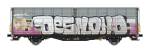 Albert Modell 245068 - Schiebewandwagen Hbbillns, CH-TWA, Graffiti